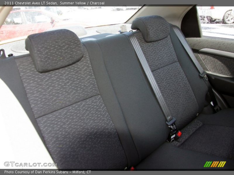 Summer Yellow / Charcoal 2011 Chevrolet Aveo LT Sedan
