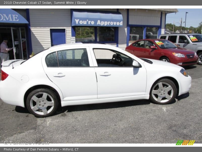 Summit White / Ebony 2010 Chevrolet Cobalt LT Sedan