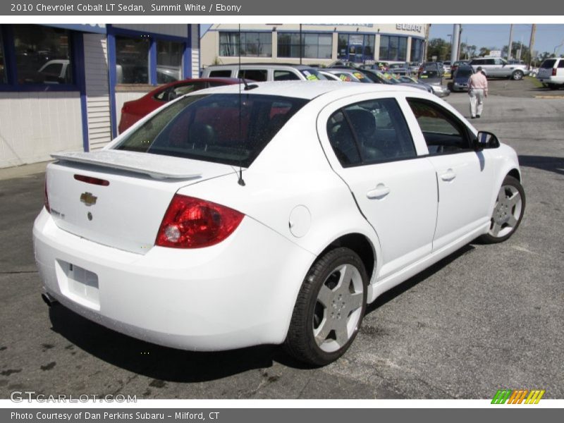 Summit White / Ebony 2010 Chevrolet Cobalt LT Sedan