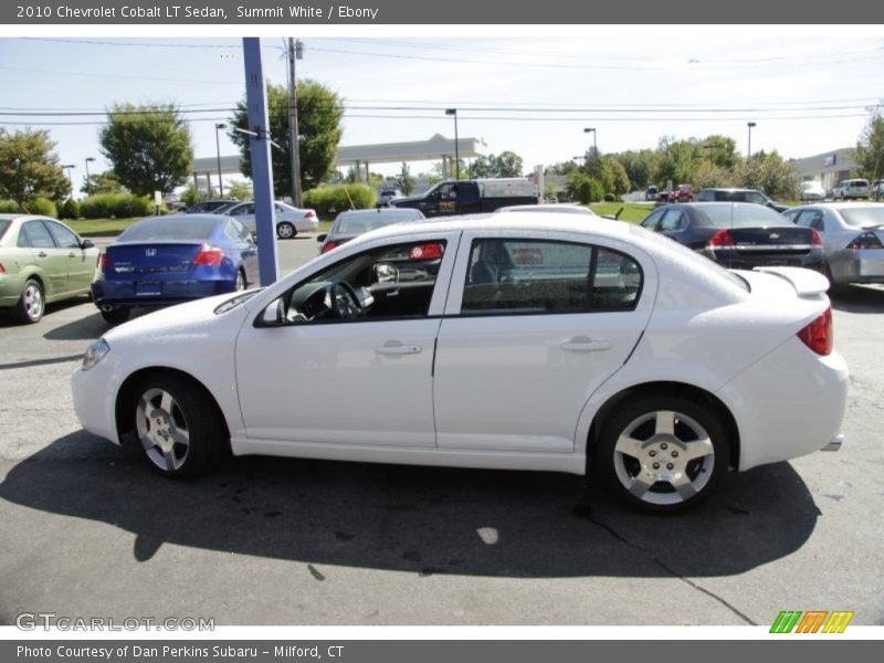 Summit White / Ebony 2010 Chevrolet Cobalt LT Sedan