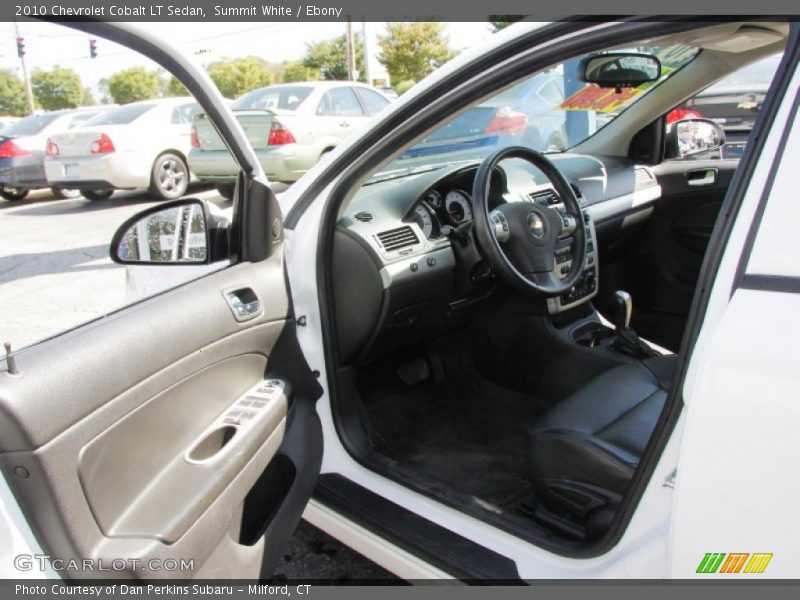 Summit White / Ebony 2010 Chevrolet Cobalt LT Sedan