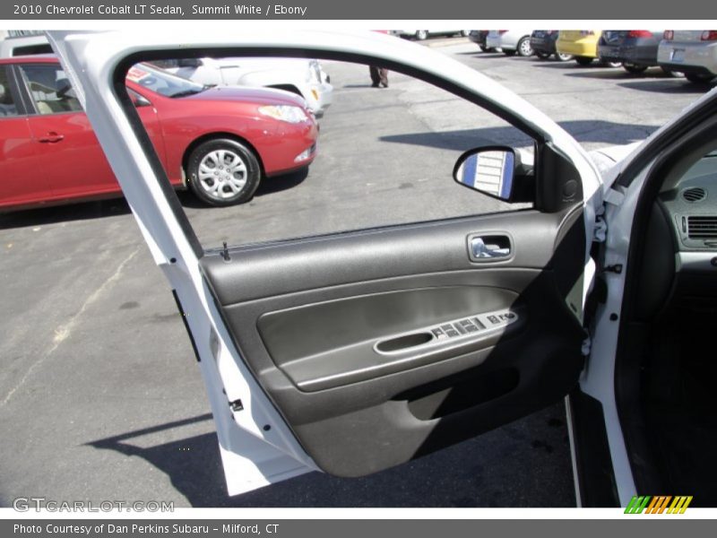 Summit White / Ebony 2010 Chevrolet Cobalt LT Sedan