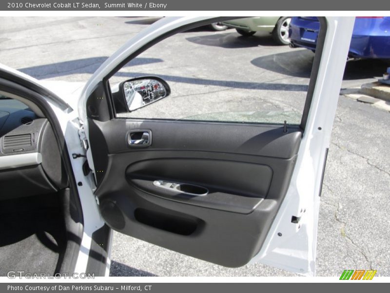 Summit White / Ebony 2010 Chevrolet Cobalt LT Sedan