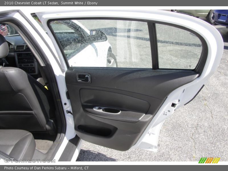 Summit White / Ebony 2010 Chevrolet Cobalt LT Sedan
