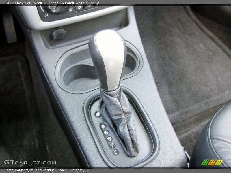 Summit White / Ebony 2010 Chevrolet Cobalt LT Sedan