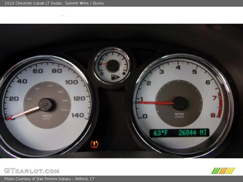 Summit White / Ebony 2010 Chevrolet Cobalt LT Sedan