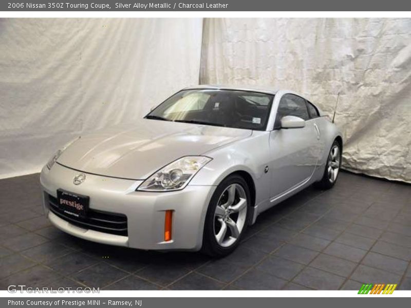 Silver Alloy Metallic / Charcoal Leather 2006 Nissan 350Z Touring Coupe