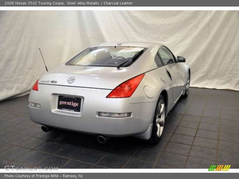 Silver Alloy Metallic / Charcoal Leather 2006 Nissan 350Z Touring Coupe