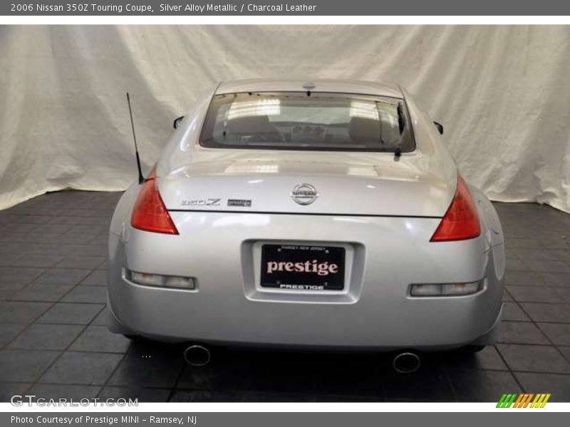 Silver Alloy Metallic / Charcoal Leather 2006 Nissan 350Z Touring Coupe