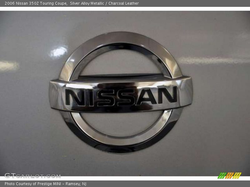 Silver Alloy Metallic / Charcoal Leather 2006 Nissan 350Z Touring Coupe