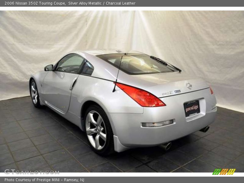 Silver Alloy Metallic / Charcoal Leather 2006 Nissan 350Z Touring Coupe