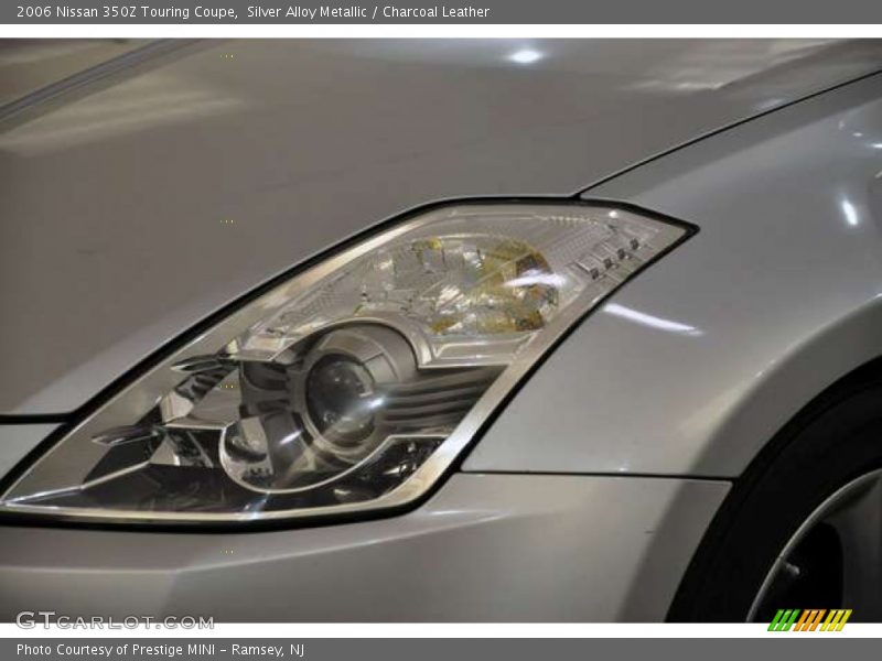 Silver Alloy Metallic / Charcoal Leather 2006 Nissan 350Z Touring Coupe
