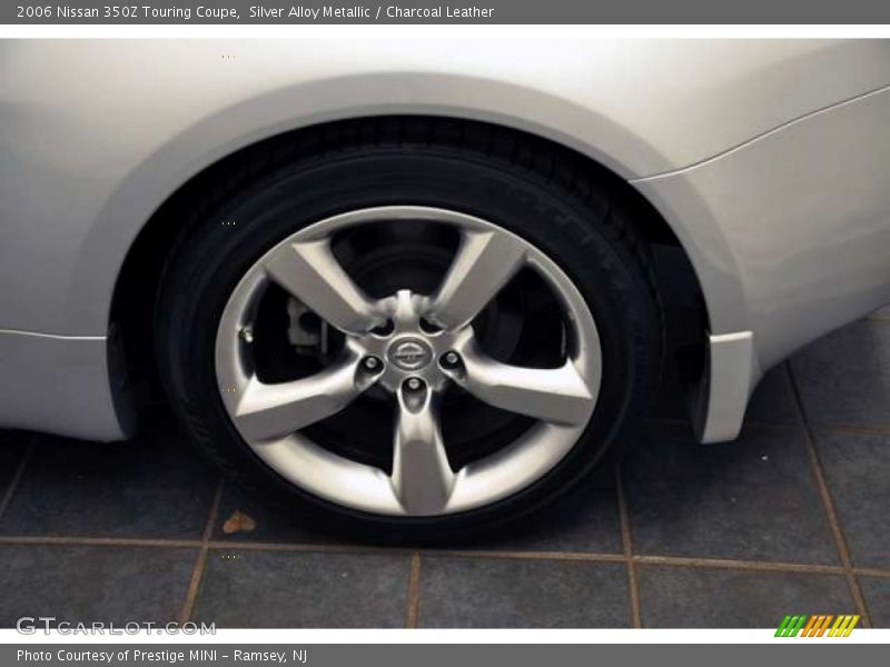 Silver Alloy Metallic / Charcoal Leather 2006 Nissan 350Z Touring Coupe