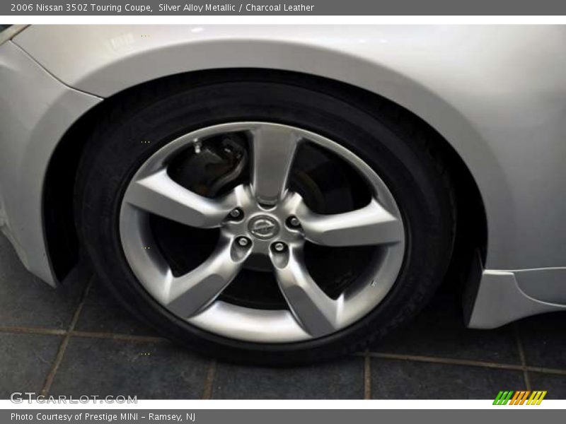 Silver Alloy Metallic / Charcoal Leather 2006 Nissan 350Z Touring Coupe