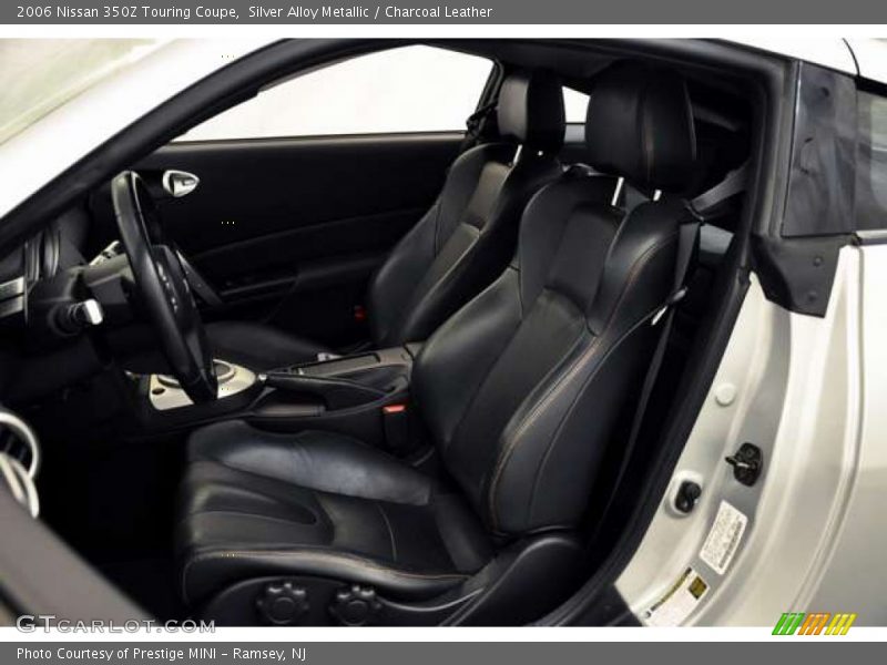Silver Alloy Metallic / Charcoal Leather 2006 Nissan 350Z Touring Coupe