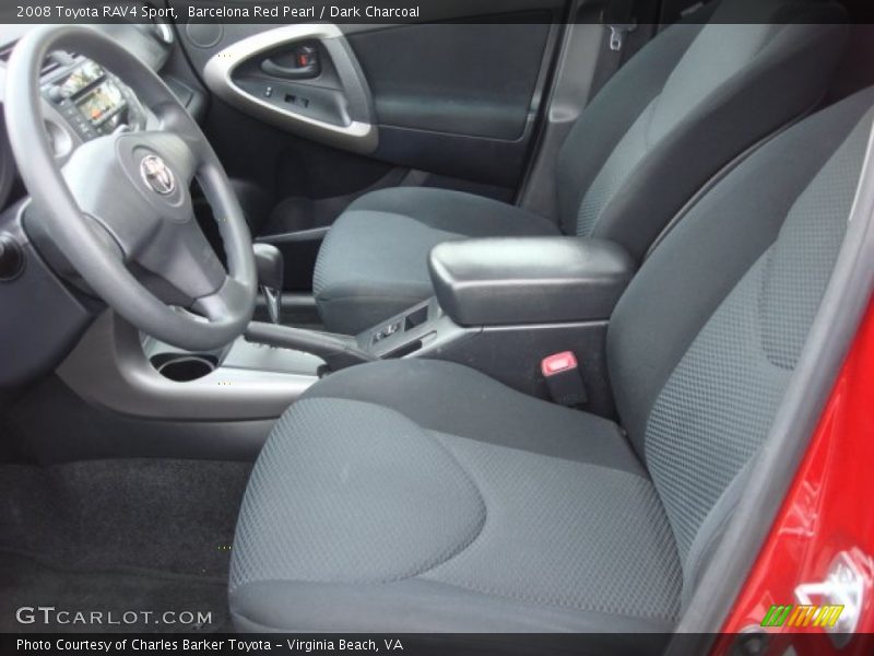Barcelona Red Pearl / Dark Charcoal 2008 Toyota RAV4 Sport