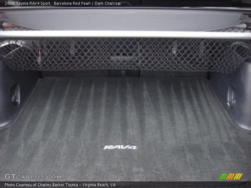 Barcelona Red Pearl / Dark Charcoal 2008 Toyota RAV4 Sport