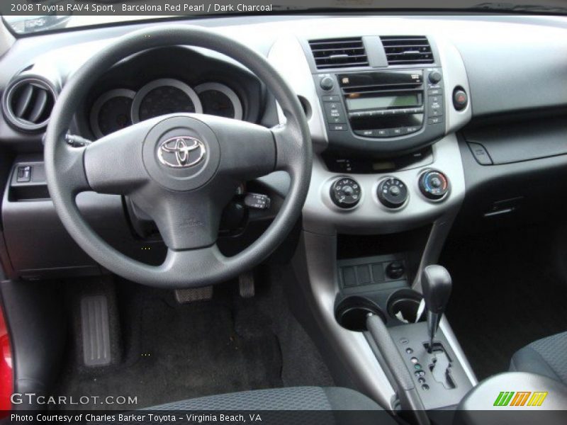 Barcelona Red Pearl / Dark Charcoal 2008 Toyota RAV4 Sport