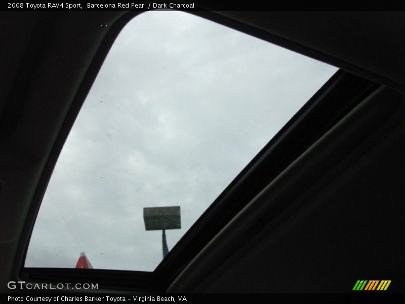 Barcelona Red Pearl / Dark Charcoal 2008 Toyota RAV4 Sport