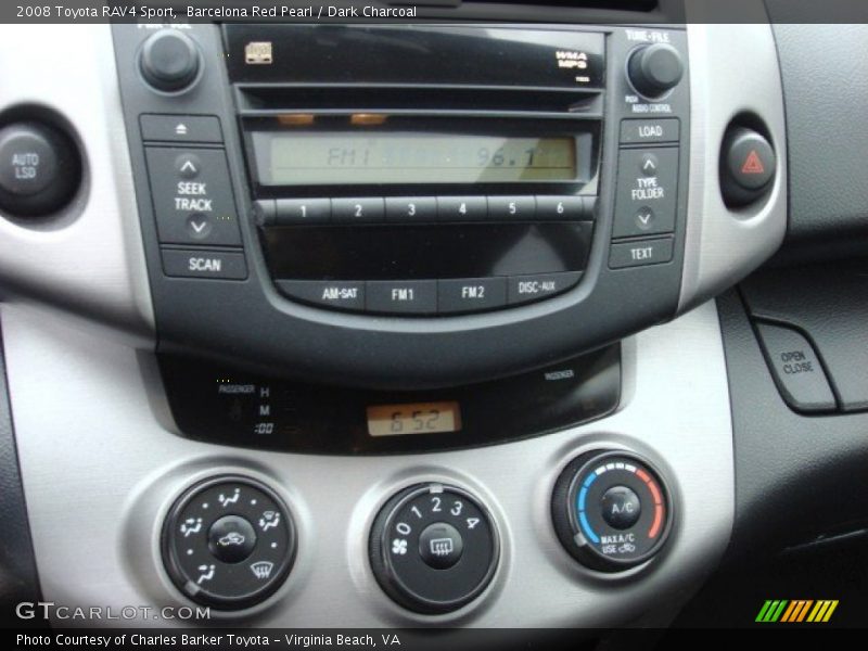 Barcelona Red Pearl / Dark Charcoal 2008 Toyota RAV4 Sport