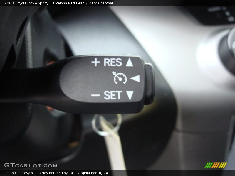 Barcelona Red Pearl / Dark Charcoal 2008 Toyota RAV4 Sport