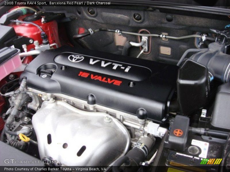 Barcelona Red Pearl / Dark Charcoal 2008 Toyota RAV4 Sport