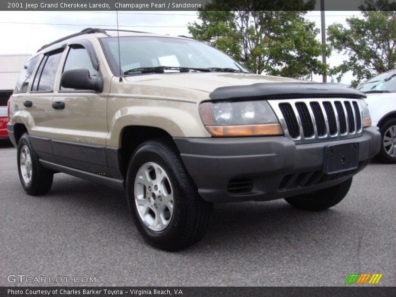 Champagne Pearl / Sandstone 2001 Jeep Grand Cherokee Laredo