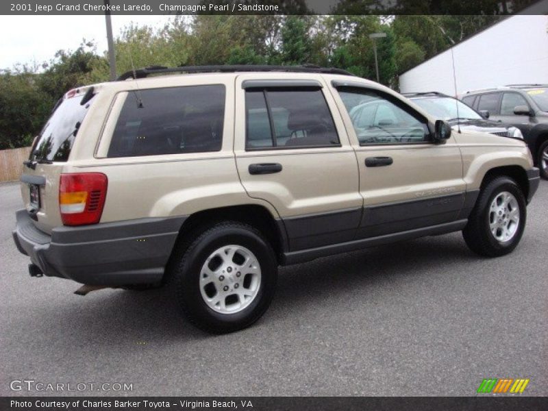 Champagne Pearl / Sandstone 2001 Jeep Grand Cherokee Laredo