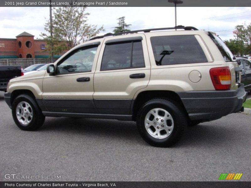Champagne Pearl / Sandstone 2001 Jeep Grand Cherokee Laredo