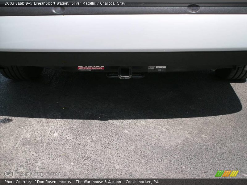 Silver Metallic / Charcoal Gray 2003 Saab 9-5 Linear Sport Wagon
