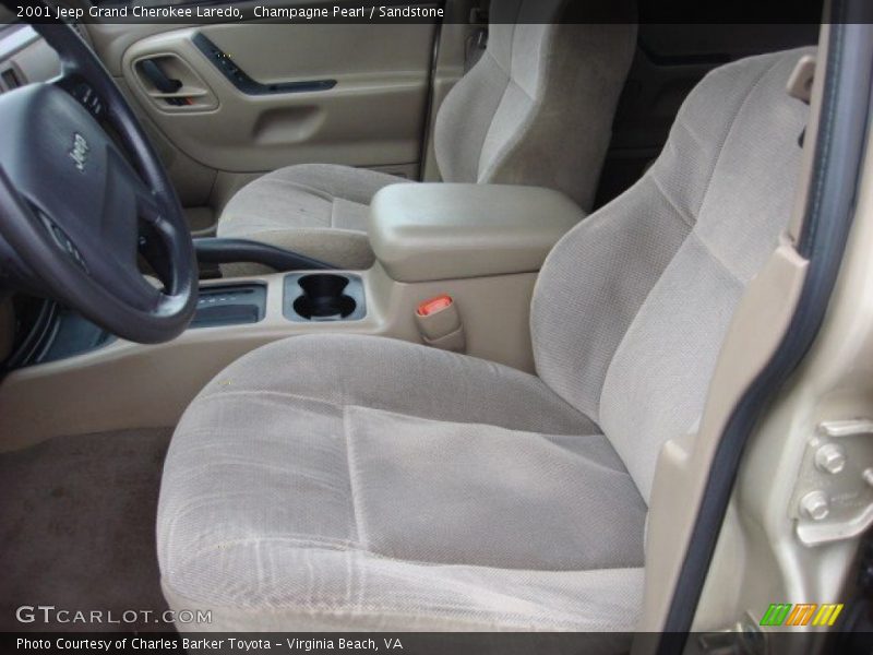 Champagne Pearl / Sandstone 2001 Jeep Grand Cherokee Laredo