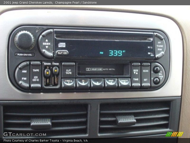 Champagne Pearl / Sandstone 2001 Jeep Grand Cherokee Laredo
