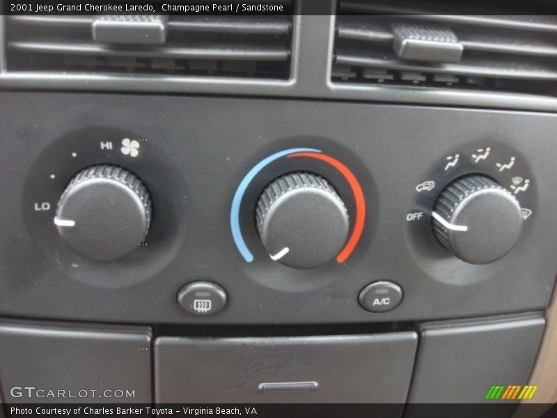 Champagne Pearl / Sandstone 2001 Jeep Grand Cherokee Laredo