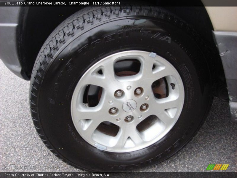 Champagne Pearl / Sandstone 2001 Jeep Grand Cherokee Laredo