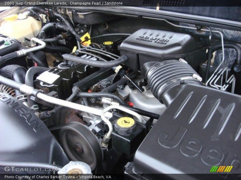 Champagne Pearl / Sandstone 2001 Jeep Grand Cherokee Laredo