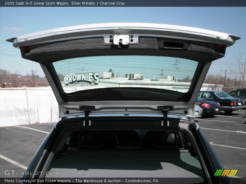 Silver Metallic / Charcoal Gray 2003 Saab 9-5 Linear Sport Wagon