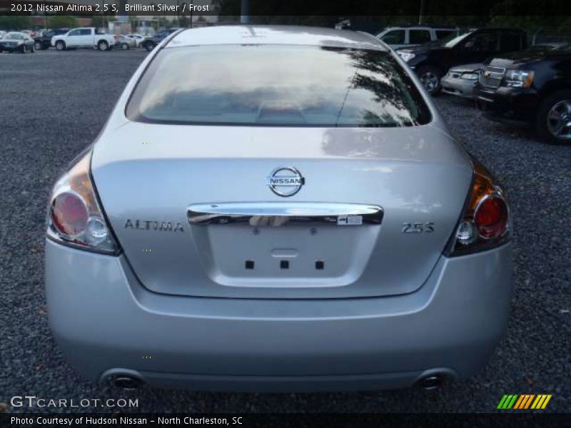 Brilliant Silver / Frost 2012 Nissan Altima 2.5 S