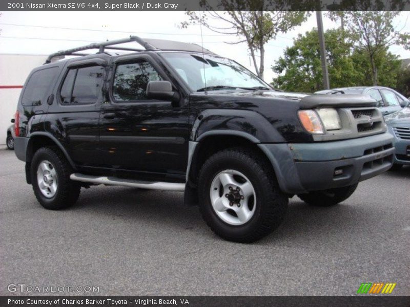 Super Black / Dusk Gray 2001 Nissan Xterra SE V6 4x4