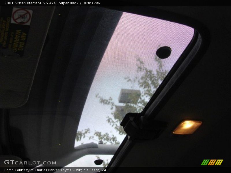 Super Black / Dusk Gray 2001 Nissan Xterra SE V6 4x4