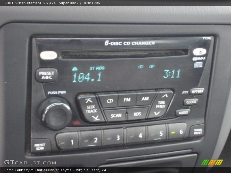 Super Black / Dusk Gray 2001 Nissan Xterra SE V6 4x4