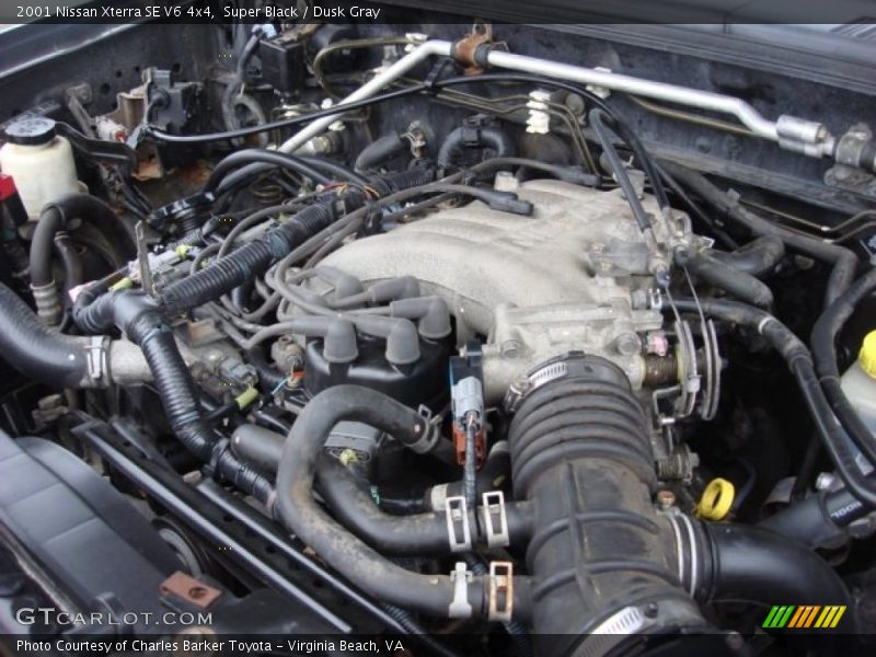 Super Black / Dusk Gray 2001 Nissan Xterra SE V6 4x4