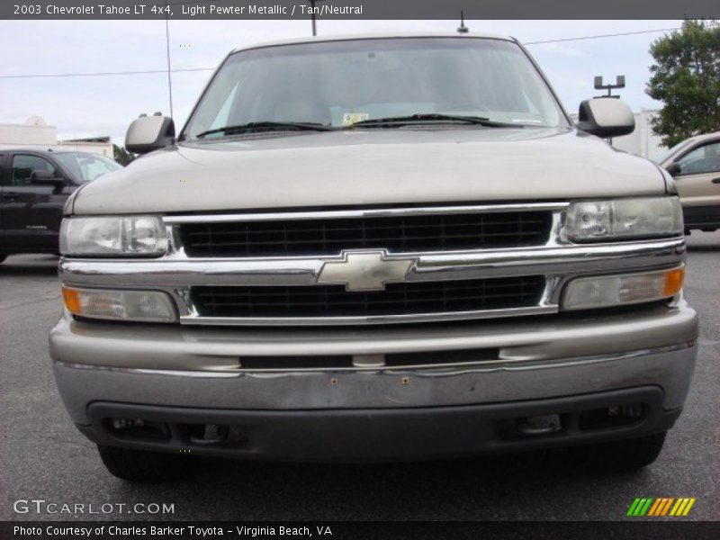 Light Pewter Metallic / Tan/Neutral 2003 Chevrolet Tahoe LT 4x4