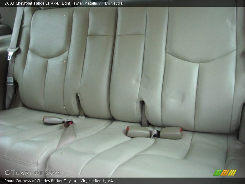 Light Pewter Metallic / Tan/Neutral 2003 Chevrolet Tahoe LT 4x4