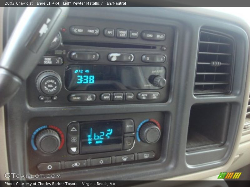 Light Pewter Metallic / Tan/Neutral 2003 Chevrolet Tahoe LT 4x4