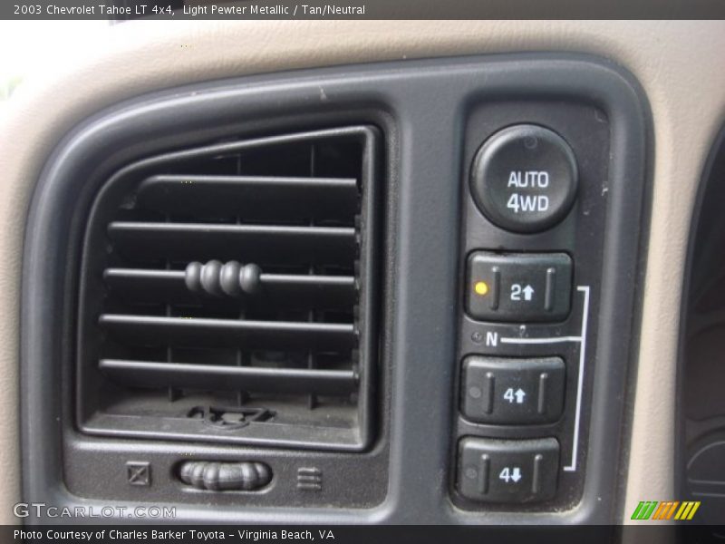 Light Pewter Metallic / Tan/Neutral 2003 Chevrolet Tahoe LT 4x4