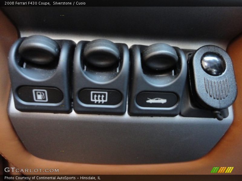 Controls of 2008 F430 Coupe