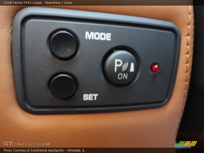 Controls of 2008 F430 Coupe