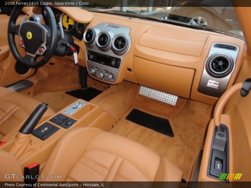 Dashboard of 2008 F430 Coupe