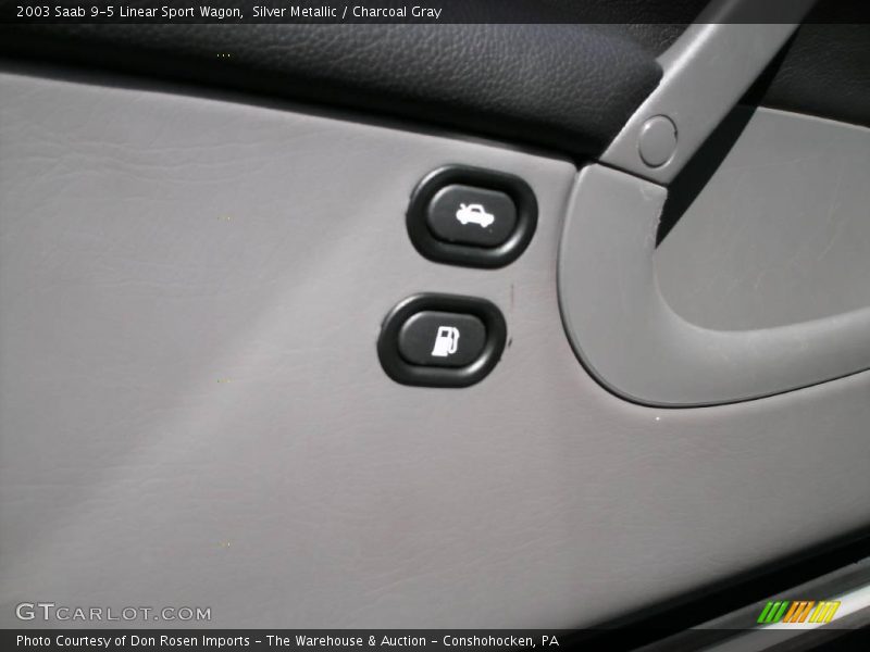Silver Metallic / Charcoal Gray 2003 Saab 9-5 Linear Sport Wagon
