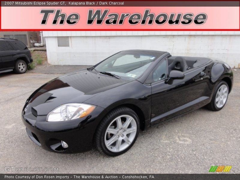 Kalapana Black / Dark Charcoal 2007 Mitsubishi Eclipse Spyder GT